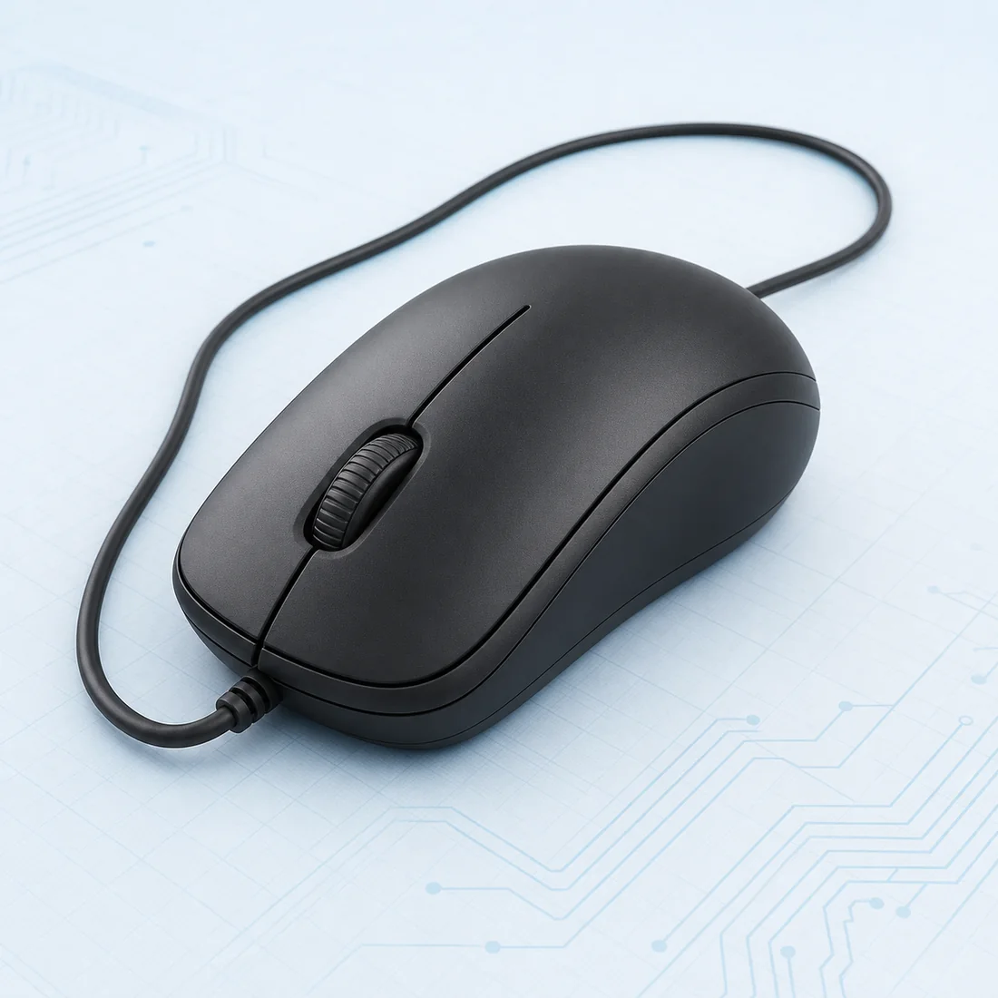 Wired Optical Mouse, USB