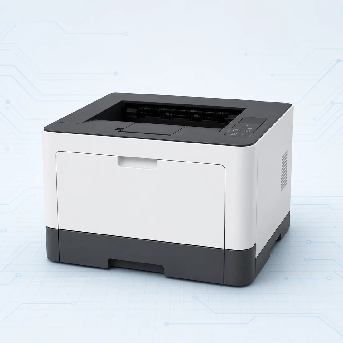 Monochrome Laser Printer, Network-Ready